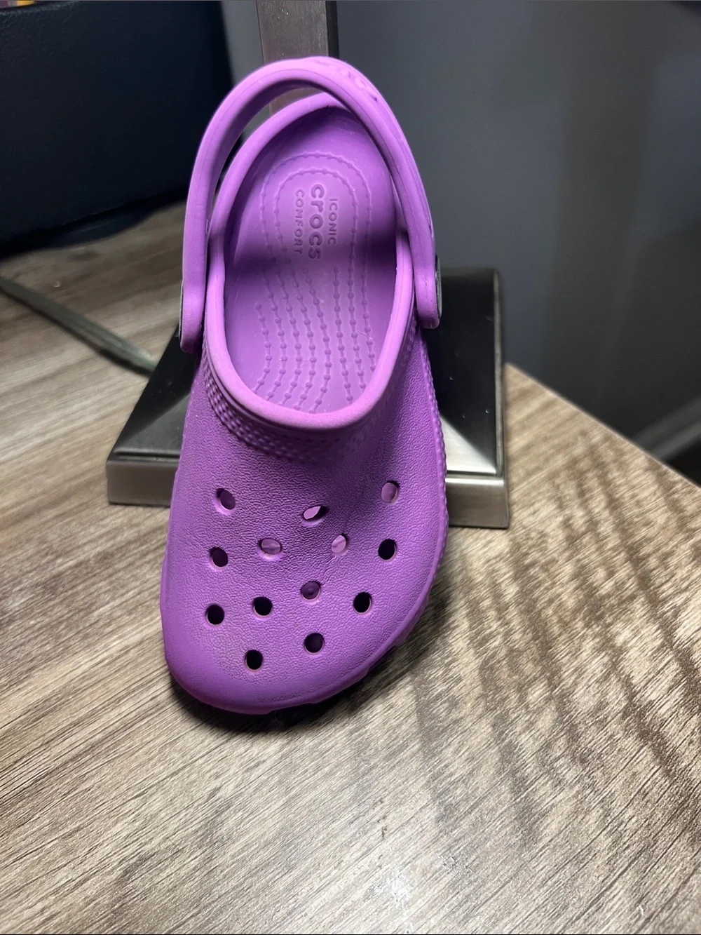 CROCS Kids Classic Clog in Purple